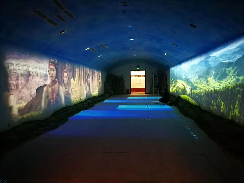 河南3D投影全息投影案例之全息隧道