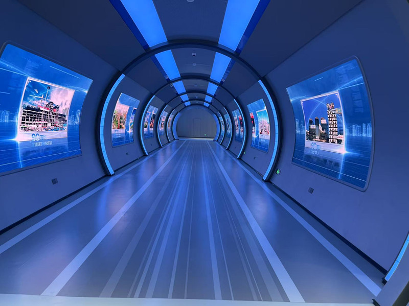 博物馆常设展厅投影仪的文物修复过程影像投影与保护知识普及